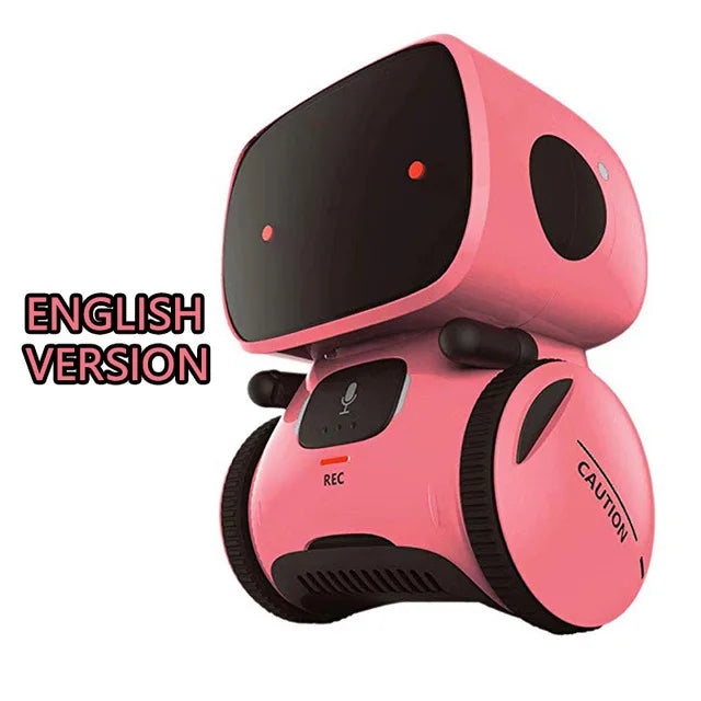 Emo Robot Smart Robots Dance Voice Command Sensor, Singing, Dancing, Repeating Robot Toy for Kids Boys and Girls Talkking Robots