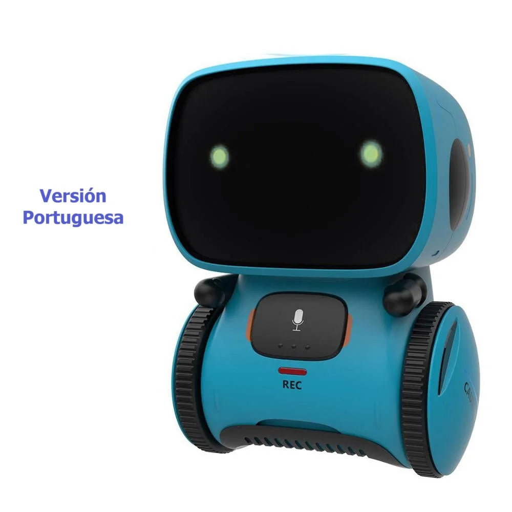 Emo Robot Smart Robots Dance Voice Command Sensor, Singing, Dancing, Repeating Robot Toy for Kids Boys and Girls Talkking Robots