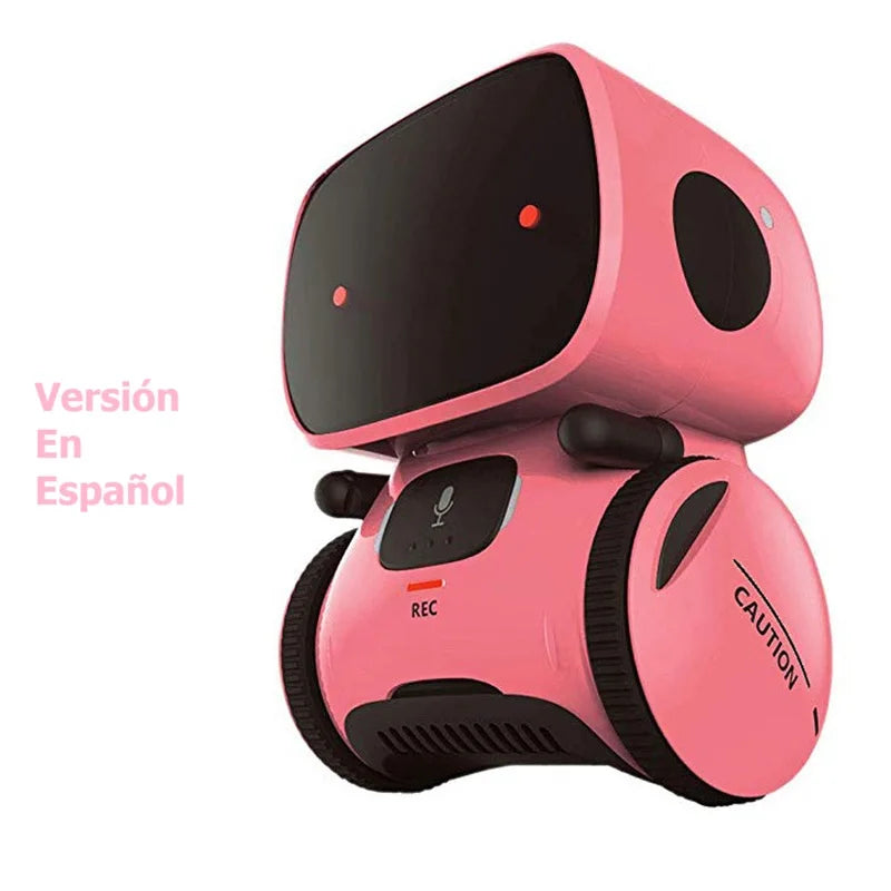 Emo Robot Smart Robots Dance Voice Command Sensor, Singing, Dancing, Repeating Robot Toy for Kids Boys and Girls Talkking Robots