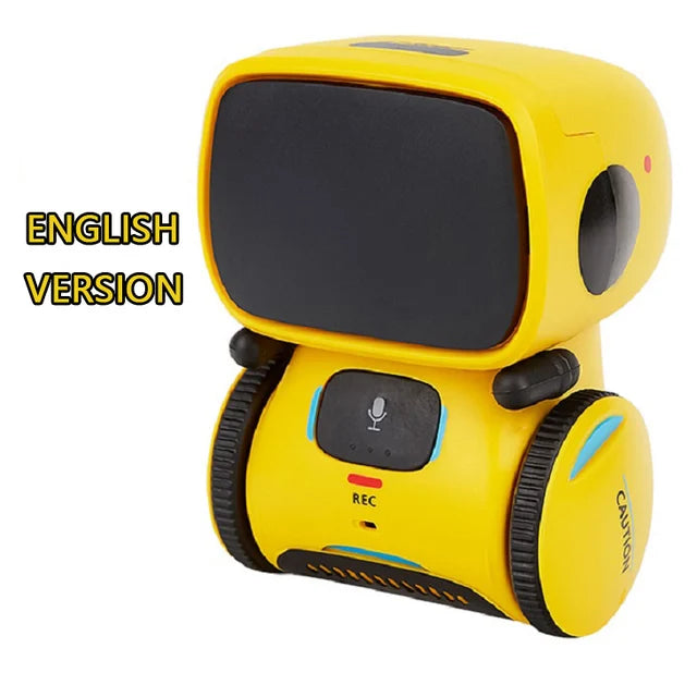 Emo Robot Smart Robots Dance Voice Command Sensor, Singing, Dancing, Repeating Robot Toy for Kids Boys and Girls Talkking Robots