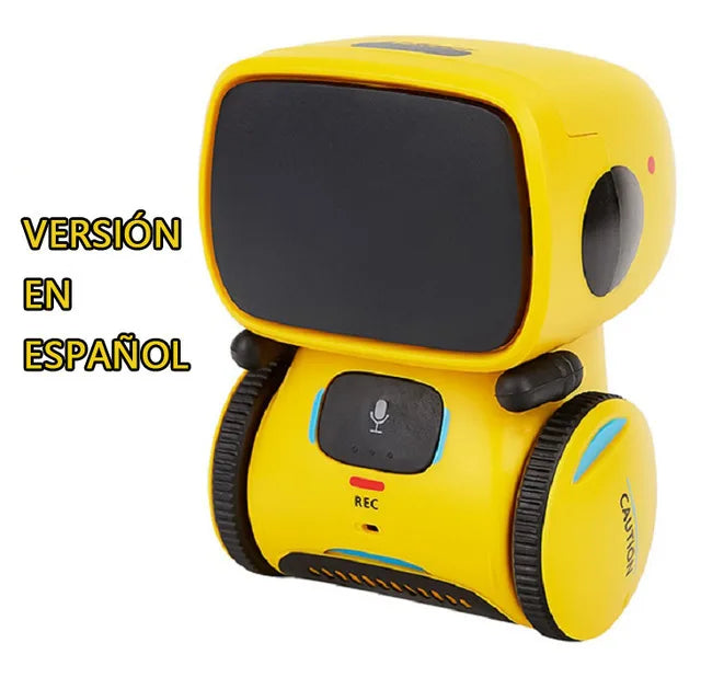 Emo Robot Smart Robots Dance Voice Command Sensor, Singing, Dancing, Repeating Robot Toy for Kids Boys and Girls Talkking Robots