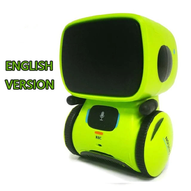 Emo Robot Smart Robots Dance Voice Command Sensor, Singing, Dancing, Repeating Robot Toy for Kids Boys and Girls Talkking Robots