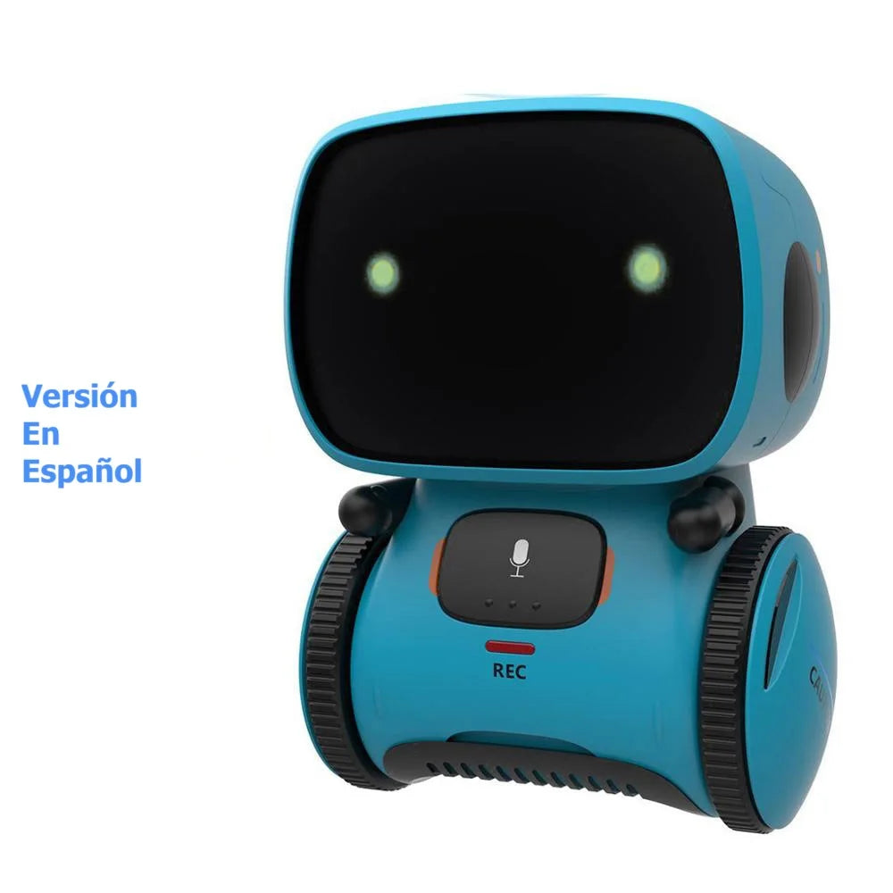 Emo Robot Smart Robots Dance Voice Command Sensor, Singing, Dancing, Repeating Robot Toy for Kids Boys and Girls Talkking Robots